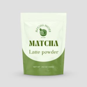 matcha latte teepussi 100g tuotekuva