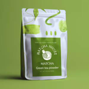 matcha green tea teepussi tuotekuva